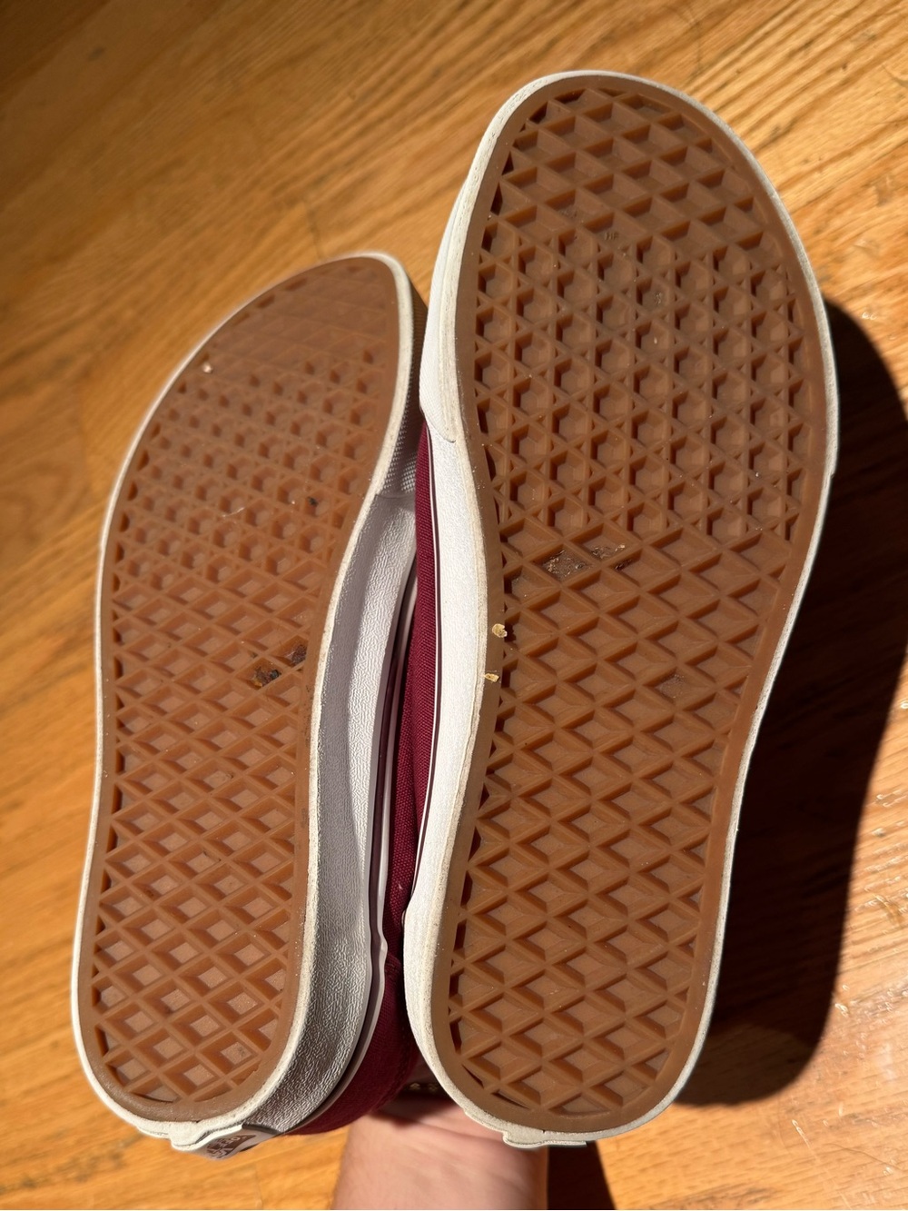 Maroon Vans Sneakers - Picture 6 of 7